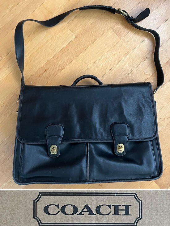 Coach Other - 💼0532 Prescott Diplomat Laptop Organizer Briefcase Messenger Computer Lawyer Bag